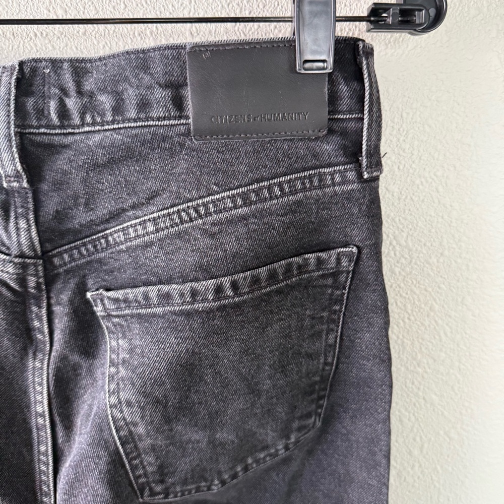 Citizens Of Humanity Vidia Gray Black Boot Cut Jeans - Picture 11 of 15